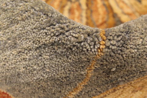 Ziegler Beige Hand Knotted 142 X 182  Area Rug 250-30553 Image 7