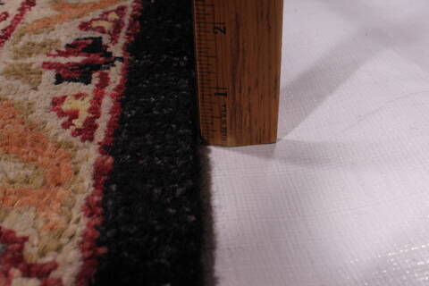 Jaipur Black Hand Knotted 86 X 116  Area Rug 301-30555 Image 3
