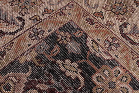 Jaipur Black Hand Knotted 86 X 116  Area Rug 301-30555 Image 6