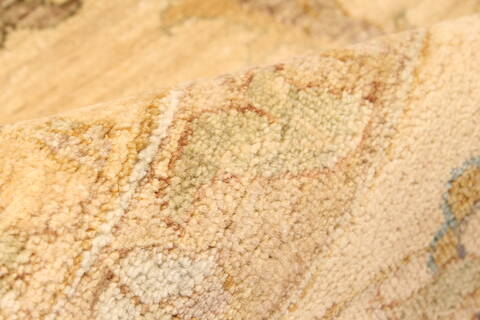 Ziegler Beige Hand Knotted 121 X 181  Area Rug 250-30559 Image 9