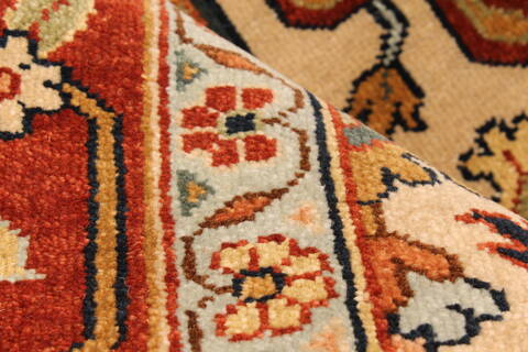 Serapi Beige Hand Knotted 80 X 1510  Area Rug 250-30560 Image 12