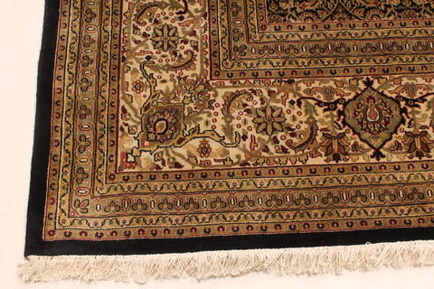 Herati Green Hand Knotted 122 X 180  Area Rug 250-30561 Image 6