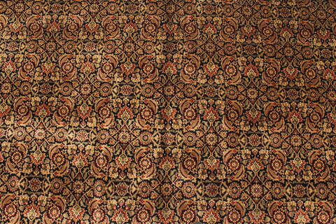 Herati Green Hand Knotted 122 X 180  Area Rug 250-30561 Image 8