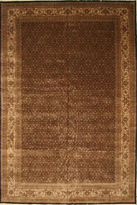 Herati Green Hand Knotted 122 X 180  Area Rug 250-30561 Image 0