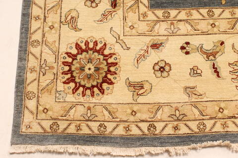 Ziegler Beige Hand Knotted 130 X 203  Area Rug 250-30577 Image 11