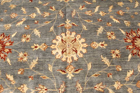 Ziegler Beige Hand Knotted 130 X 203  Area Rug 250-30577 Image 12