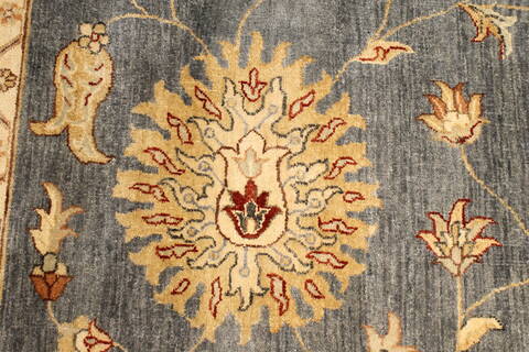 Ziegler Beige Hand Knotted 130 X 203  Area Rug 250-30577 Image 4
