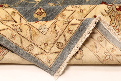Ziegler Beige Hand Knotted 130 X 203  Area Rug 250-30577 Image 6