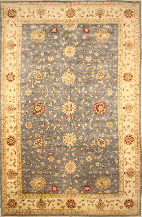 Ziegler Beige Hand Knotted 130 X 203  Area Rug 250-30577 Image 0