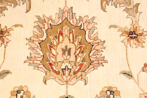Ziegler Beige Square Hand Knotted 122 X 126  Area Rug 250-30604 Image 2