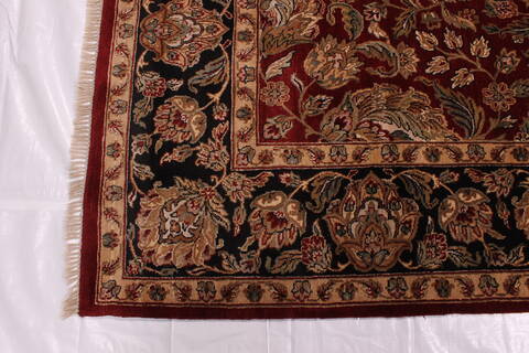 Jaipur Red Hand Knotted 90 X 1110  Area Rug 301-30606 Image 1
