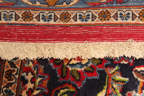 Mashad Red Hand Knotted 110 X 153  Area Rug 250-30630 Image 5