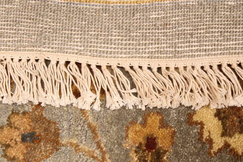 Ziegler Beige Square Hand Knotted 120 X 120  Area Rug 250-30634 Image 10