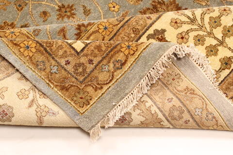 Ziegler Beige Square Hand Knotted 120 X 120  Area Rug 250-30634 Image 12