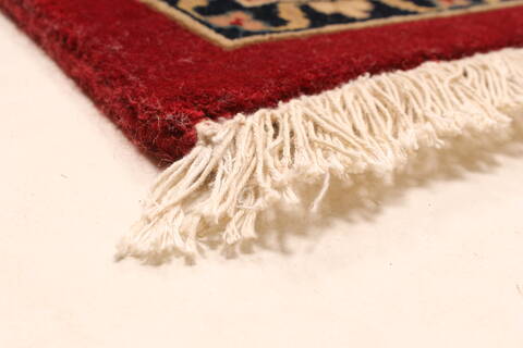 Tabriz Beige Hand Knotted 121 X 151  Area Rug 250-30636 Image 4