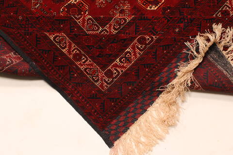 Kunduz Beige Hand Knotted 1210 X 194  Area Rug 250-30639 Image 5