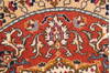 Tabriz Brown Round Hand Knotted 18 X 18  Area Rug 400-30642 Thumb 2