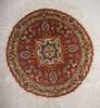 Tabriz Brown Round Hand Knotted 18 X 18  Area Rug 400-30642 Thumb 0