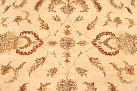 Ziegler Beige Hand Knotted 140 X 202  Area Rug 250-30648 Image 10
