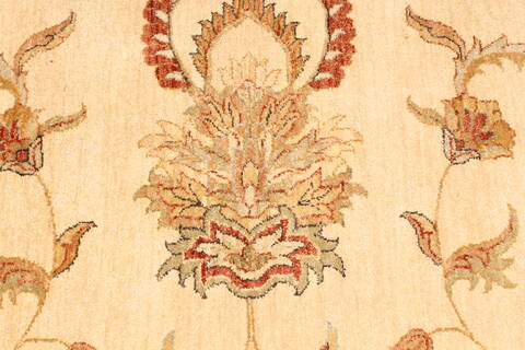 Ziegler Beige Hand Knotted 140 X 202  Area Rug 250-30648 Image 1