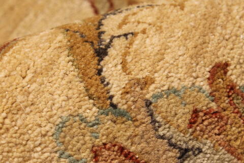 Ziegler Beige Hand Knotted 140 X 202  Area Rug 250-30648 Image 6