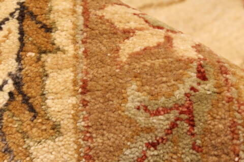 Ziegler Beige Hand Knotted 140 X 202  Area Rug 250-30648 Image 7