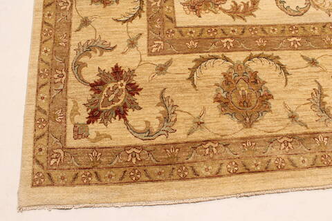 Ziegler Beige Hand Knotted 140 X 202  Area Rug 250-30648 Image 9