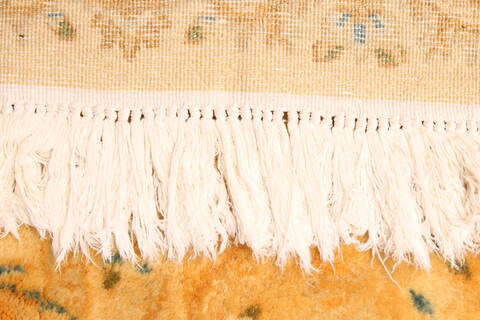 Kerman Beige Hand Knotted 115 X 2111  Area Rug 250-30657 Image 4