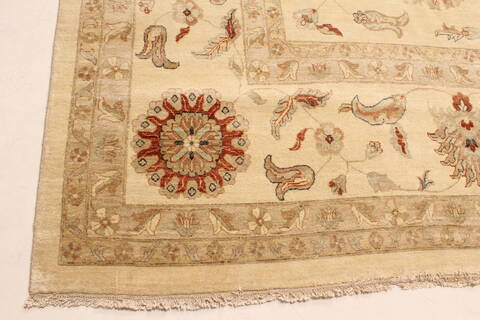 Ziegler Beige Hand Knotted 1510 X 206  Area Rug 250-30660 Image 11