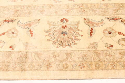 Ziegler Beige Hand Knotted 1510 X 206  Area Rug 250-30660 Image 13