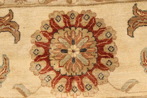 Ziegler Beige Hand Knotted 1510 X 206  Area Rug 250-30660 Image 2