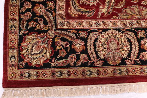 Jaipur Red Hand Knotted 810 X 1111  Area Rug 301-30703 Image 1
