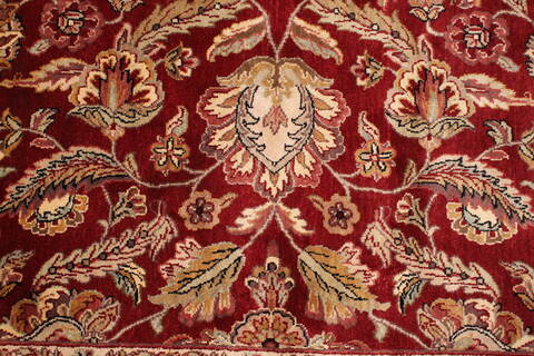 Jaipur Red Hand Knotted 810 X 1111  Area Rug 301-30703 Image 8
