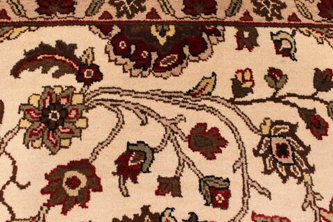 Jaipur White Hand Knotted 90 X 120  Area Rug 301-30712 Image 9