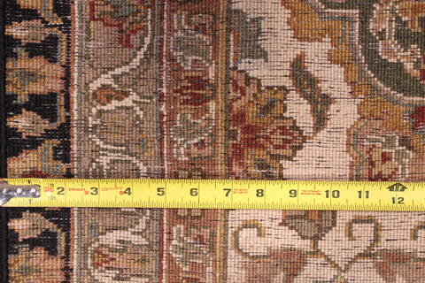 Jaipur Black Hand Knotted 90 X 119  Area Rug 301-30714 Image 5