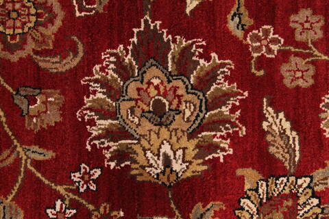 Jaipur Red Hand Knotted 89 X 122  Area Rug 301-30743 Image 10