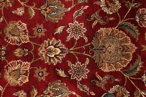 Jaipur Red Hand Knotted 89 X 122  Area Rug 301-30743 Image 9