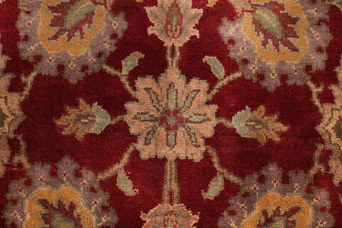 Jaipur Red Hand Knotted 810 X 123  Area Rug 301-30748 Image 3