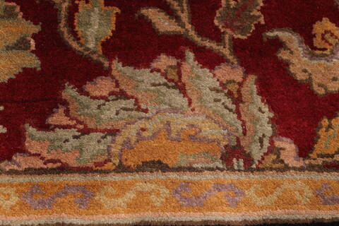 Jaipur Red Hand Knotted 810 X 123  Area Rug 301-30748 Image 7