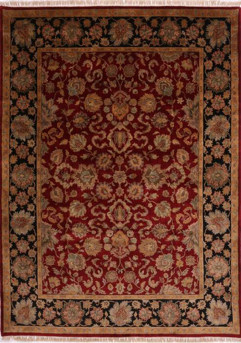 Jaipur Red Hand Knotted 810 X 123  Area Rug 301-30748 Image 0