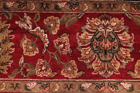 Jaipur Black Hand Knotted 810 X 122  Area Rug 301-30749 Image 11
