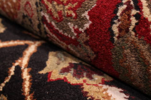 Jaipur Black Hand Knotted 810 X 122  Area Rug 301-30749 Image 4