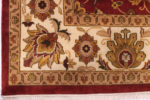 Jaipur Red Hand Knotted 90 X 1111  Area Rug 301-30750 Image 1