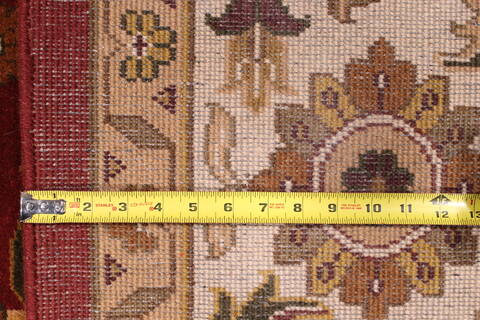 Jaipur Red Hand Knotted 90 X 1111  Area Rug 301-30750 Image 5
