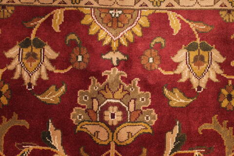Jaipur Red Hand Knotted 90 X 1111  Area Rug 301-30750 Image 8