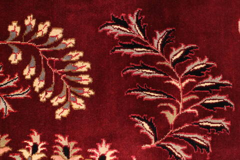 Sarouk Red Hand Knotted 810 X 121  Area Rug 301-30755 Image 10