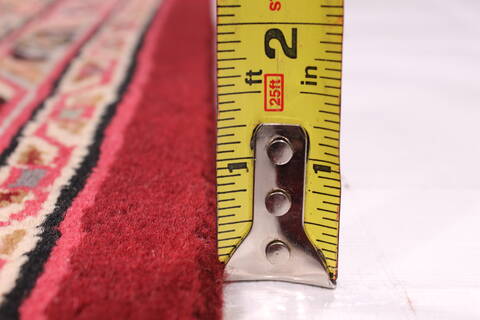 Sarouk Red Hand Knotted 810 X 121  Area Rug 301-30755 Image 7