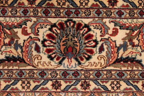 Sarouk Black Hand Knotted 811 X 1110  Area Rug 301-30761 Image 10