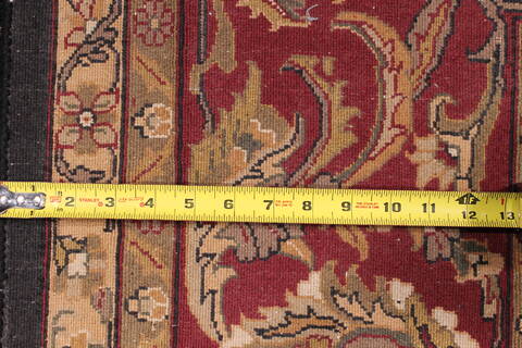 Kashan Black Hand Knotted 810 X 1111  Area Rug 301-30762 Image 5