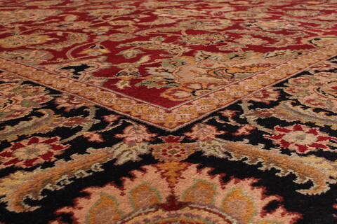 Jaipur Red Hand Knotted 811 X 1110  Area Rug 301-30764 Image 2
